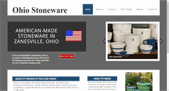 Desktop Screenshot of ohiostoneware.com