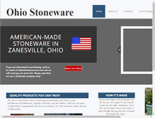 Tablet Screenshot of ohiostoneware.com